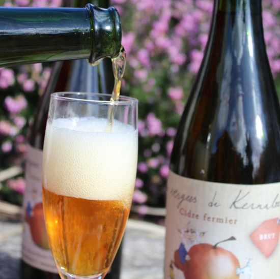 Cidre artisanal des vergers de Kernabat